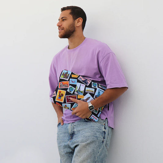 Travel Stamps Laptop Sleeve